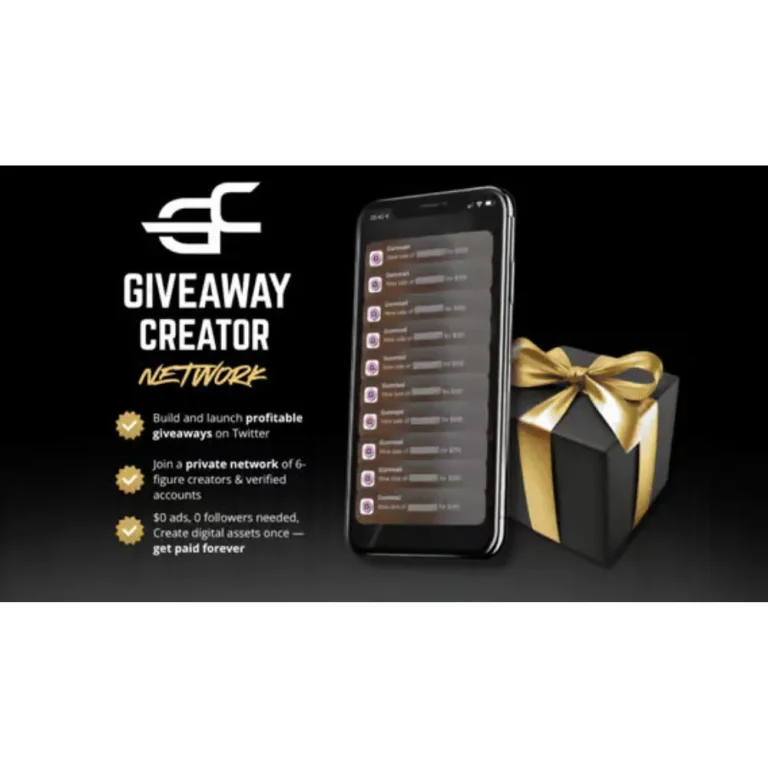 Giveaway Creator Network+Digital Product Creator by Valdo Ai