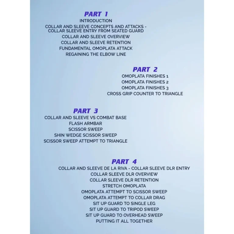 Collar & Sleeve Guard a Systematic Approach by Isaac Doederlein