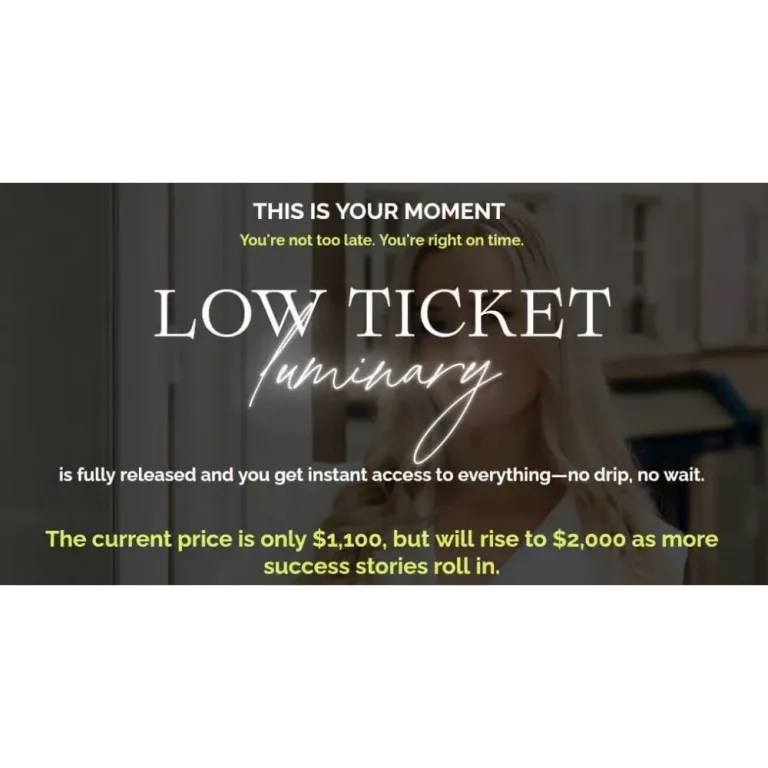 Low Ticket Luminary by Jocelyn Panton