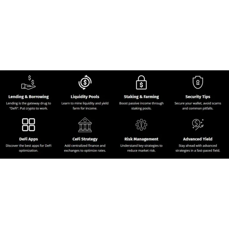 Online Course on Decentralized Finance by DeFi Pro