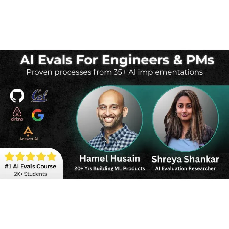 AI Evals For Engineers & PMs by Maven