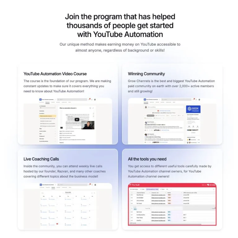 Grow Channels Accelerator by Razvan Paraschiv
