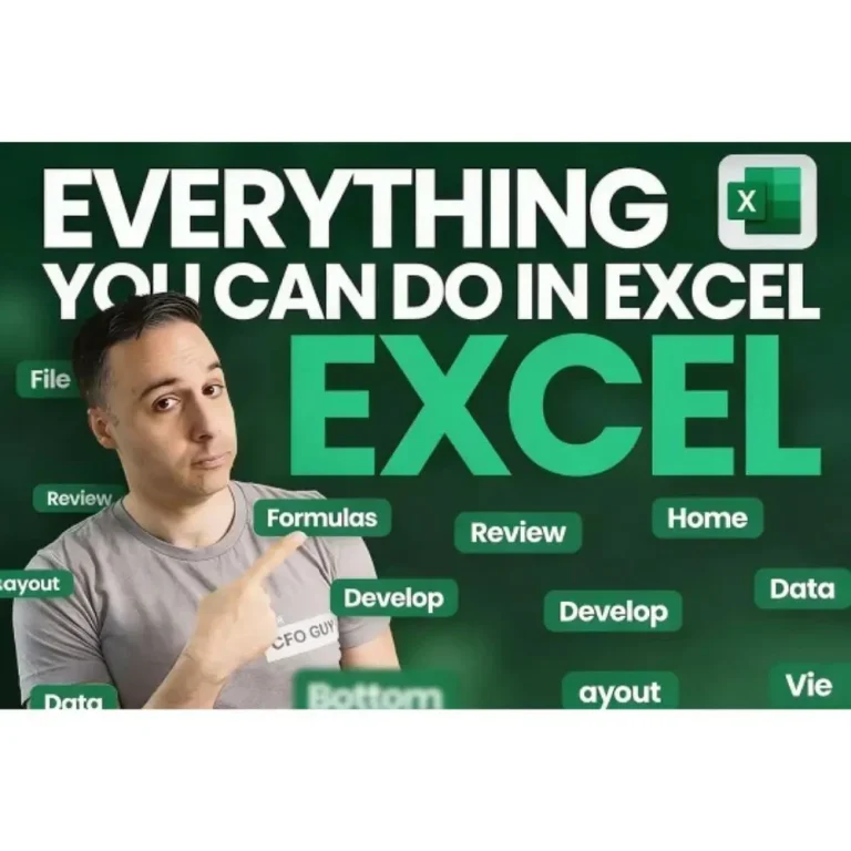 Everything You Can do in Excel Course by Josh Aharonoff
