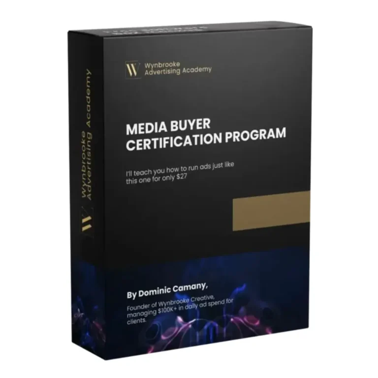 Master Advertising Skills and Become a Well-Paid Remote Media Buyer + Mastery Bundle by Wynbrooke Advertising Academy