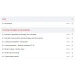 Creating Strategies Using Templates by SQ Academy