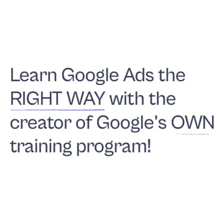 Learn Google Ads the RIGHT WAY by Oliver