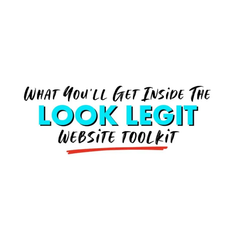 LOOK LEGIT website Toolkit and Bonuses by Alex Cattoni