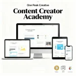 Content Creator Academy by One Peak Creative