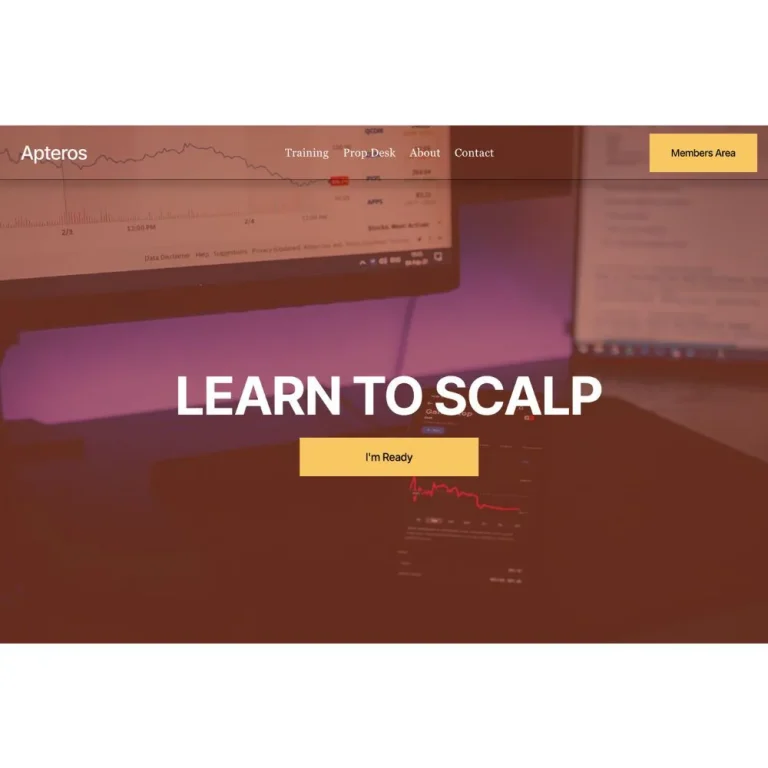 Scalping Course by Apteros Trading