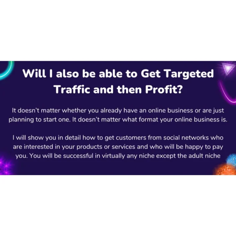 Your Traffic Formula