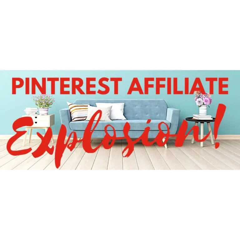 Pinterest Affiliate Explosion by Erica Stone