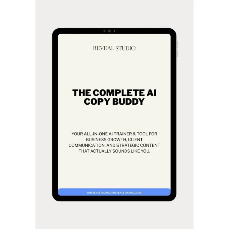 The Complete AI Copy Buddy by Kaili Meyer