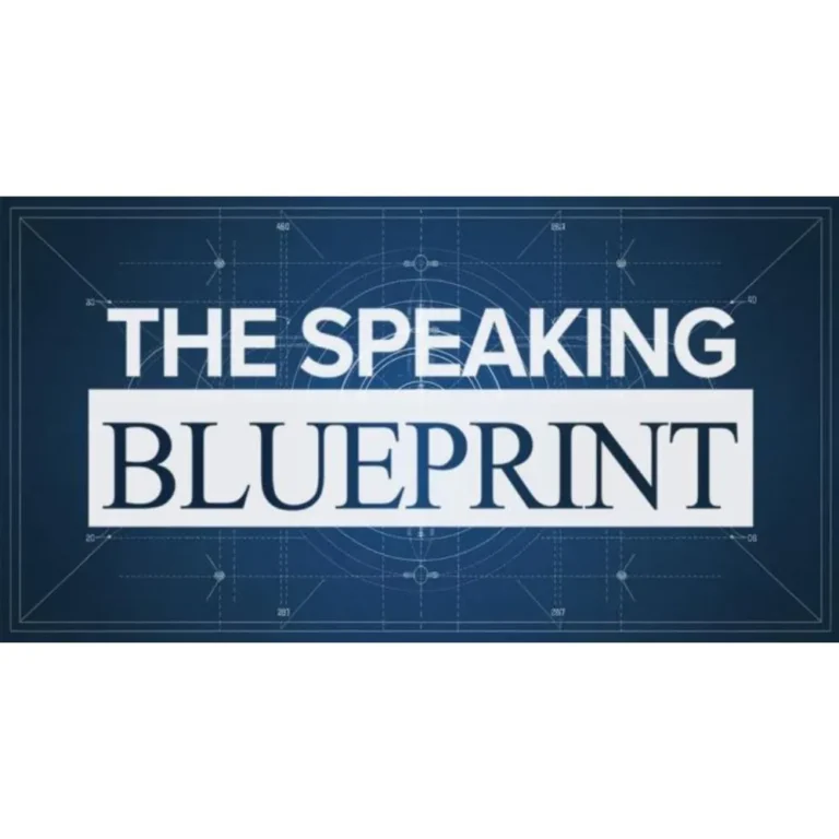 The Speaking Blueprint by David JP Phillips
