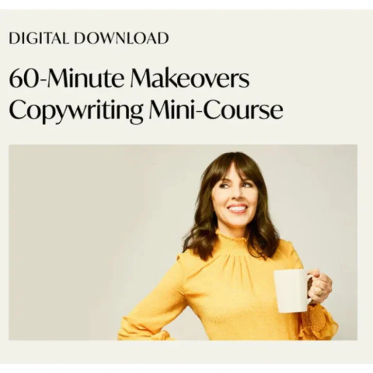 60-Minute‌ ‌Makeovers‌ ‌Copywriting‌ ‌Mini-Course by Laura Belgray
