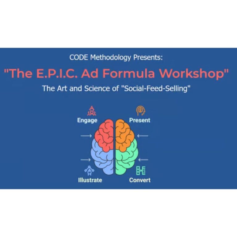 The Epic Ad Formula Workshop CODE Methodology by Chris Rocheleau