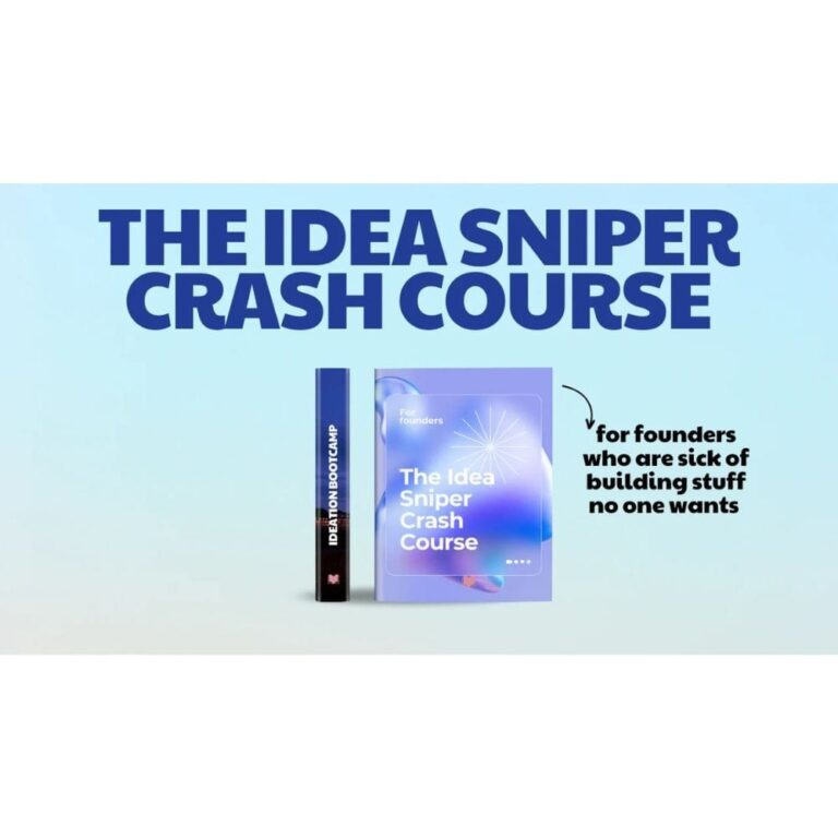 The Idea Sniper Crash Course by Hazel Lim
