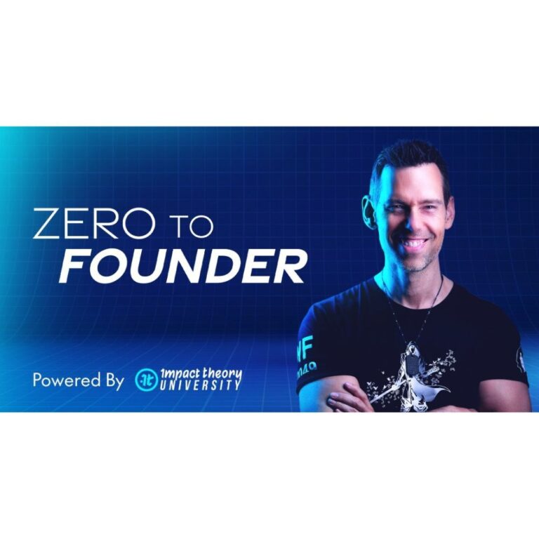 Zero to Founder by Tom Bilyeu