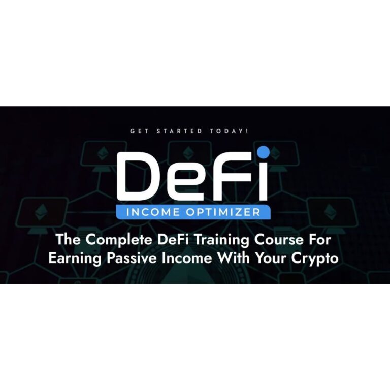 Defi Income Optimizer by Darren Jenkins