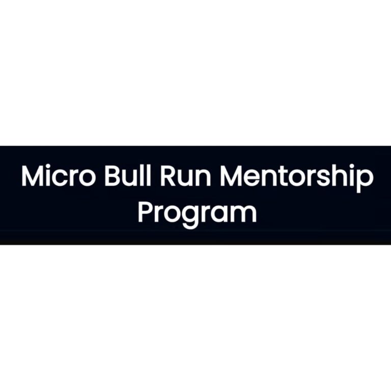 Micro Bull Run Mentorship Program (Autumn 2023) by Brendan Viehman