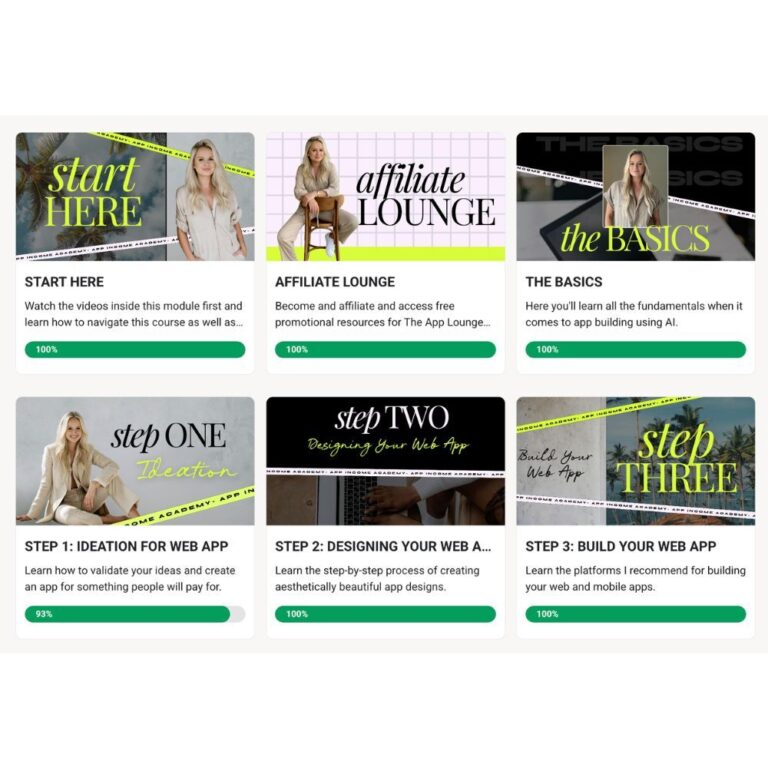 App Income Academy by Katie Cross