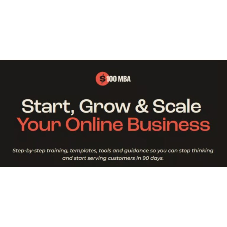 The $100 MBA by Omar Zenhom