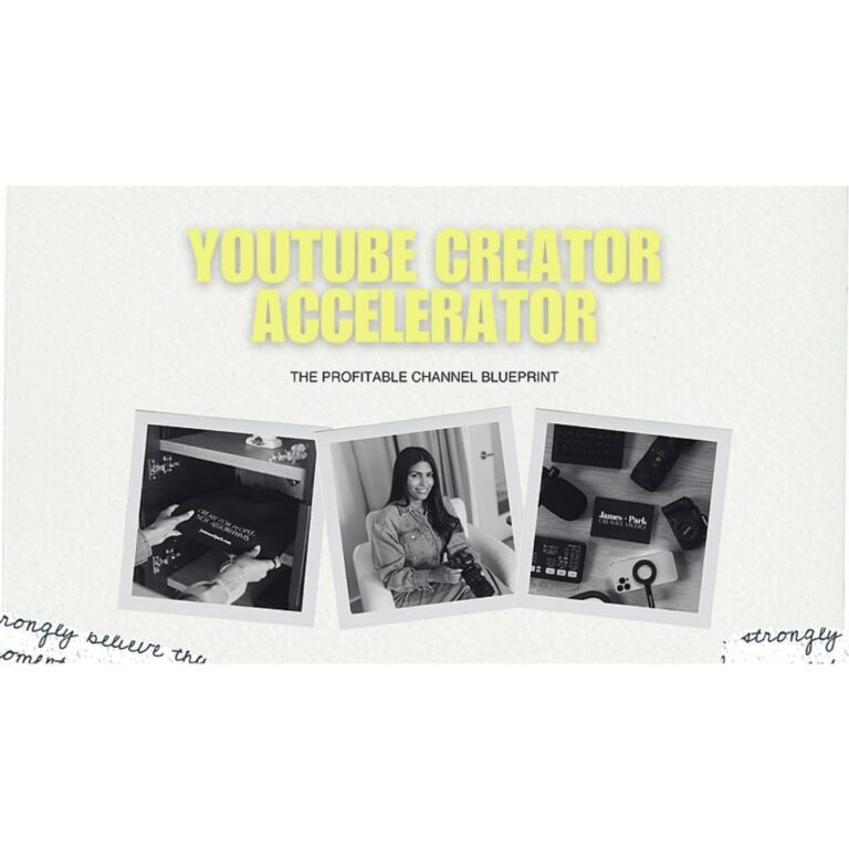 YouTube Creator Accelerator by Latasha James